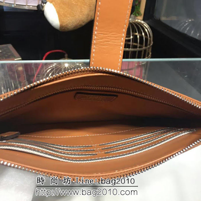 HERMES愛馬仕 最新款 時尚休閒 男士牛皮手拿包 816-1 JD1146